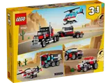 Back of set box showing all builds.