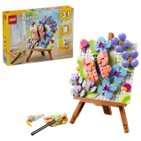 Box and main build of LEGO Floral Art.