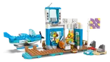 Back view of Dodo Airlines terminal.