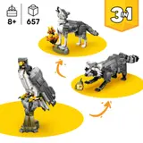 Three LEGO animal builds.
