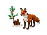 Standing LEGO fox with tree.
