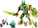 Fox Guardian Mech with sword and minifigures.