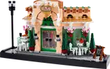Front view of the LEGO French Café.