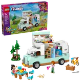 LEGO Friends Camper Van box and assembled set.