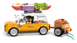 LEGO Friends travel car with minifigures driving