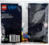 Back of LEGO VIP Add-On Pack polybag.