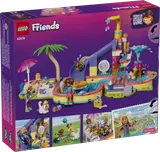 Back of LEGO Friends Water Park box.