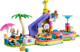 LEGO Friends Water Park with slide and characters.