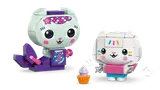 Mercat with gem, Cakey Cat with cupcake.