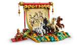LEGO horses and minifigures