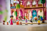 Detailed close-up of all minifigures and pets.