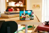 LEGO Germany Postcard set on a desk.