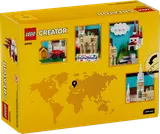 Back of LEGO Germany Postcard box.