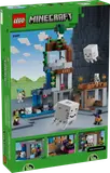 Back of LEGO Minecraft Ghast Station box with features.