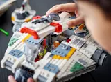 Opening Ghost's cockpit.