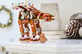 Gingerbread Trooper minifigure close-up.
