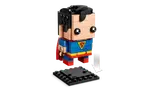 Superman BrickHeadz on display base.