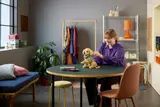 LEGO puppy as a table centerpiece.
