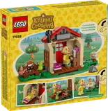 Back of set box, customizable features.