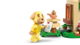 Goldie with her mail.