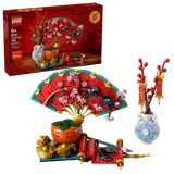 LEGO 80117 Good Fortune box and model.