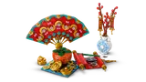 LEGO Good Fortune with patterned fan.