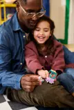 Father and Daughter Play