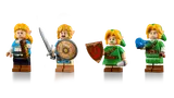 Zelda and Link minifigure variations.