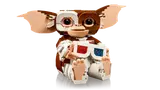 Gizmo with 3D glasses, sitting.