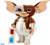 LEGO Gizmo standing with 3D glasses.