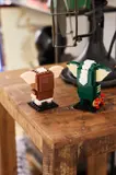 Gremlins figures on a table.
