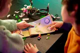 Kids with instructions.