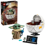 LEGO Grogu set box and full model