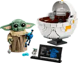 Grogu, hover pram, droid, display plaque