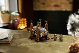 LEGO Grond in a themed display.