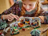 Interior play scene with minifigures