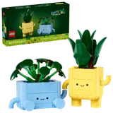 LEGO Happy Plants set box with the two plant builds.