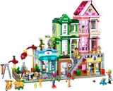 LEGO Friends Heartlake City Apartments full exterior.