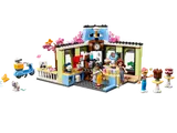 Interior view of LEGO Heartlake City Cafe kitchen.