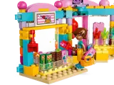 Chocolate display with grabber.