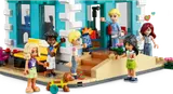 Minifigures at Heartlake Community Center entrance.