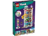 Back of LEGO Friends 41748 box, showing features.