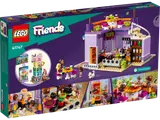 Back of LEGO Friends set 41747 box.