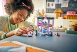 Child playing with set