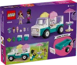 LEGO Friends Ice Cream Truck box back.