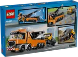 Back of LEGO Tow Truck box