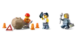 Minifigure crew and tools
