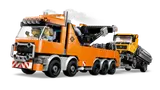 Tow Truck hauling another vehicle