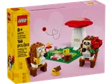 Front of LEGO 40711 Hedgehog Picnic Date box.