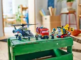 Full set displayed on a box.